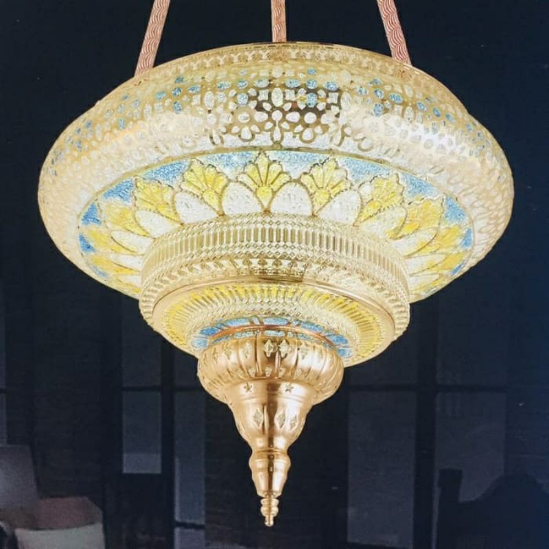 LAMPU GANTUNG ANTIK 5 LAMPU RUANG MAKAN/TERAS