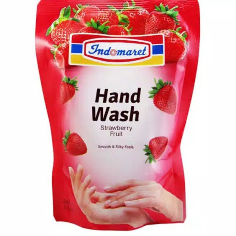 INDOMARET HAND WASH STRAWBERRY FRUIT 250ML