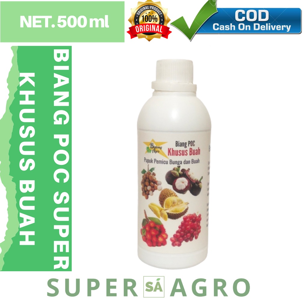 Biang Pupuk Khusus Buah - Pupuk Organik Buah Cair - Pupuk Buah Organik