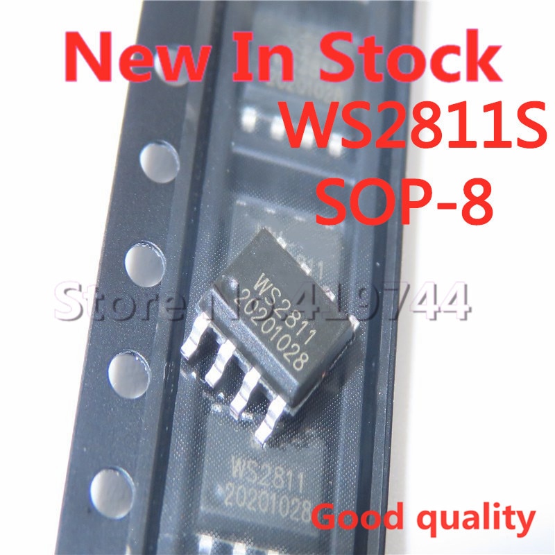 100pcs/lot WS2811S WS2811 SOP-8 chip driver LED Dalam Stok IC Asli Baru