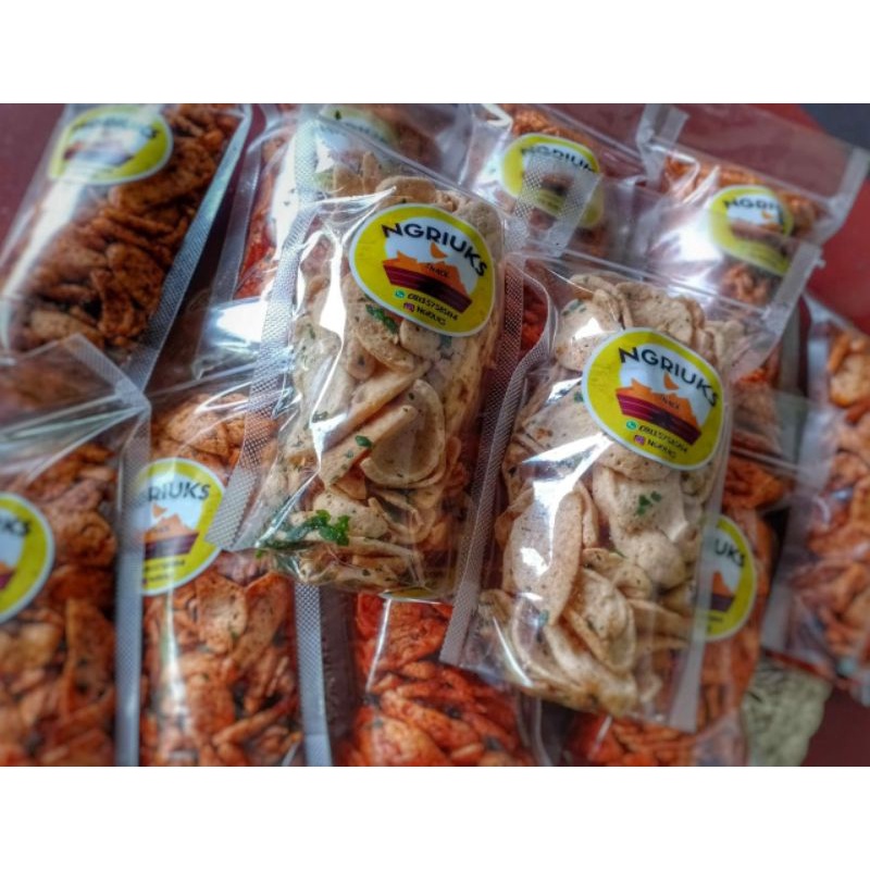 

Basreng original + daun jeruk