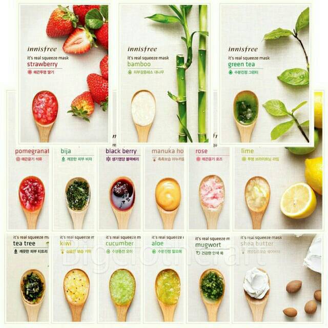 MASKER WAJAH INNISFREE / MASK INNISFREE