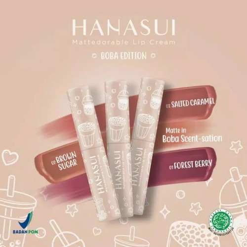 Lip Cream Hanasui Lip Cream Boba