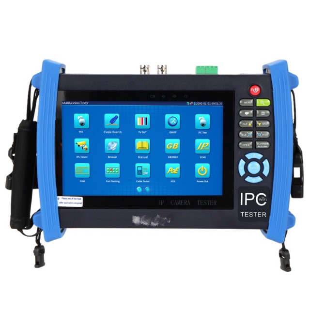 CCTV TESTER LCD 7” all in one  plus wifi plus cable tester 2mp JK8600