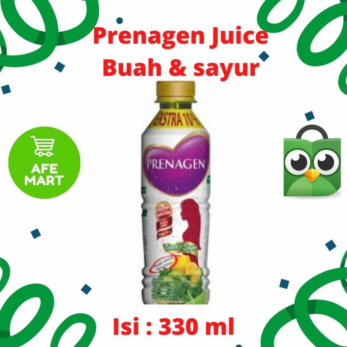 hamil-ibu-susu- prenagen jus buah dan sayur/ prenagen juice fruit & veggie 330 ml -susu-ibu-hamil.