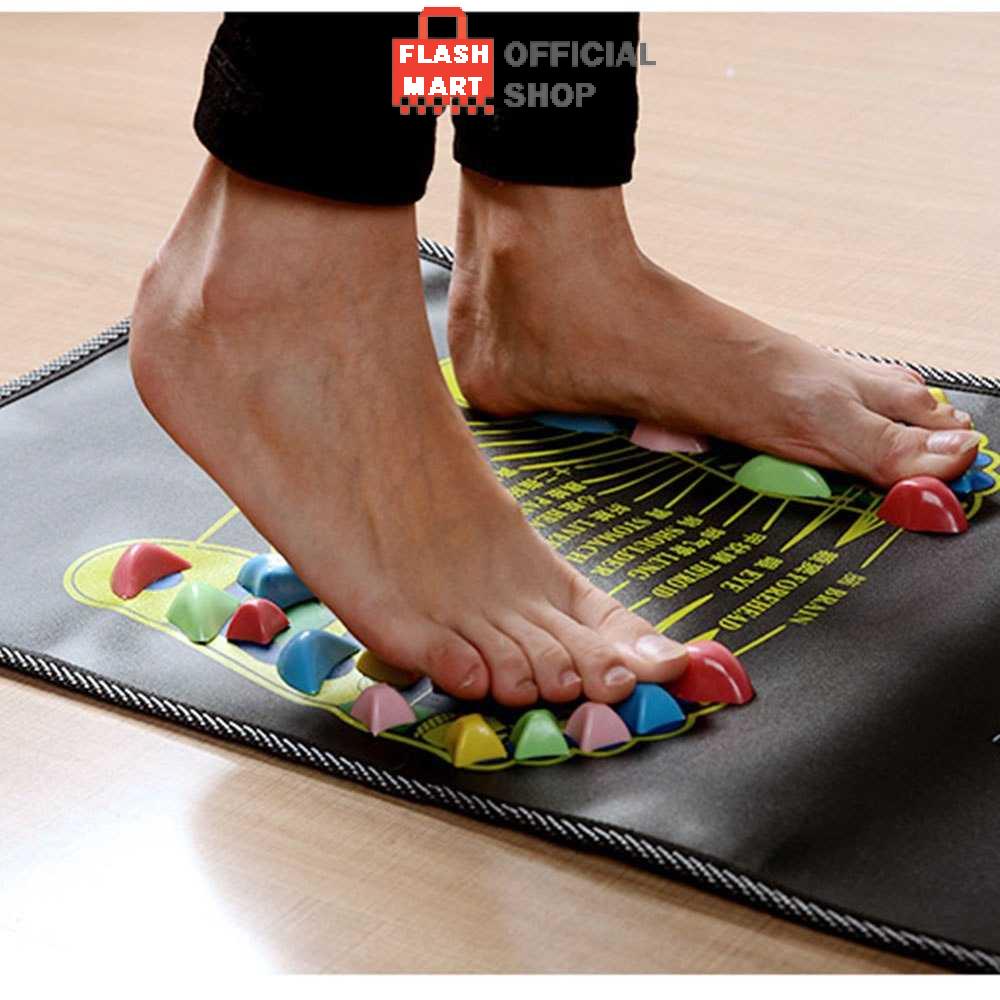 Flashmart Matras Pijat Refleksi Kaki Massage Mat M7BK