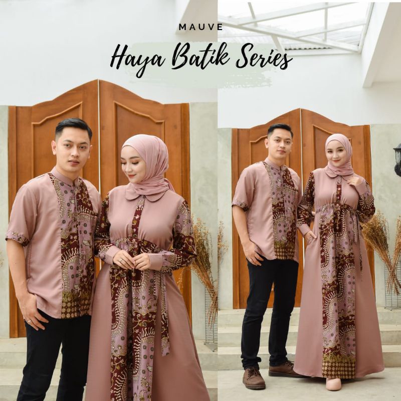 Jual TERBARU BATIK COUPLE MUSLIM BAJU PASANGAN REMAJA BAJU KONDANGAN