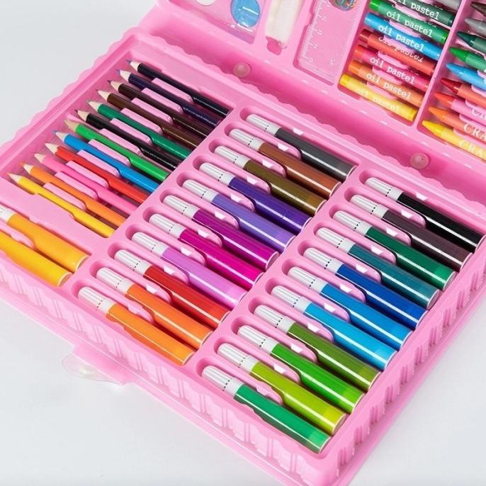 

Pensil Warna Set Anak Alat Lukis Menggambar 1 set isi 86