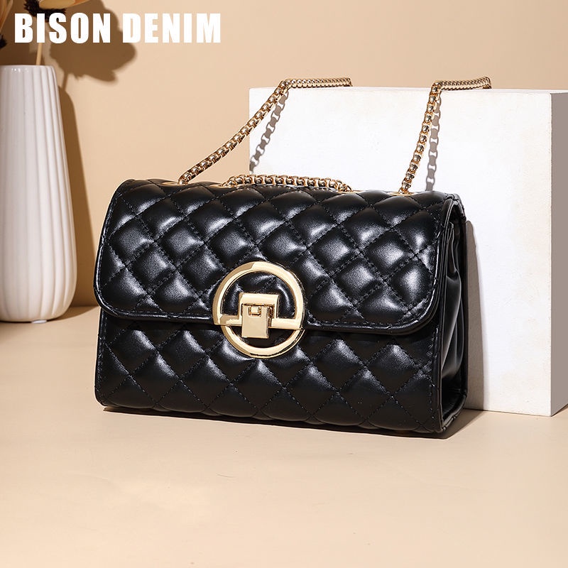 Tas Shopee Martin Terbaru ◘♗American Bison Kecil Wewangian Tas Lingge Wanita Korea Tas Yang Indah Se