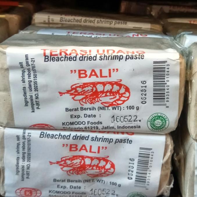 

#####] KOMODO TERASI UDANG BALI 100 gr