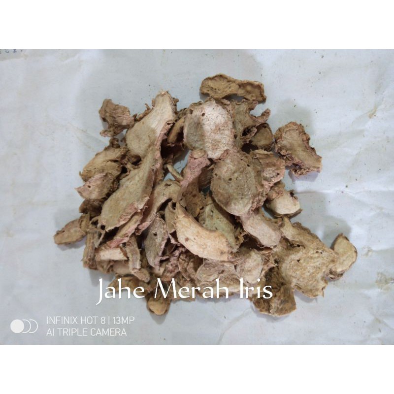 Jahe Merah Kering Iris 1kg