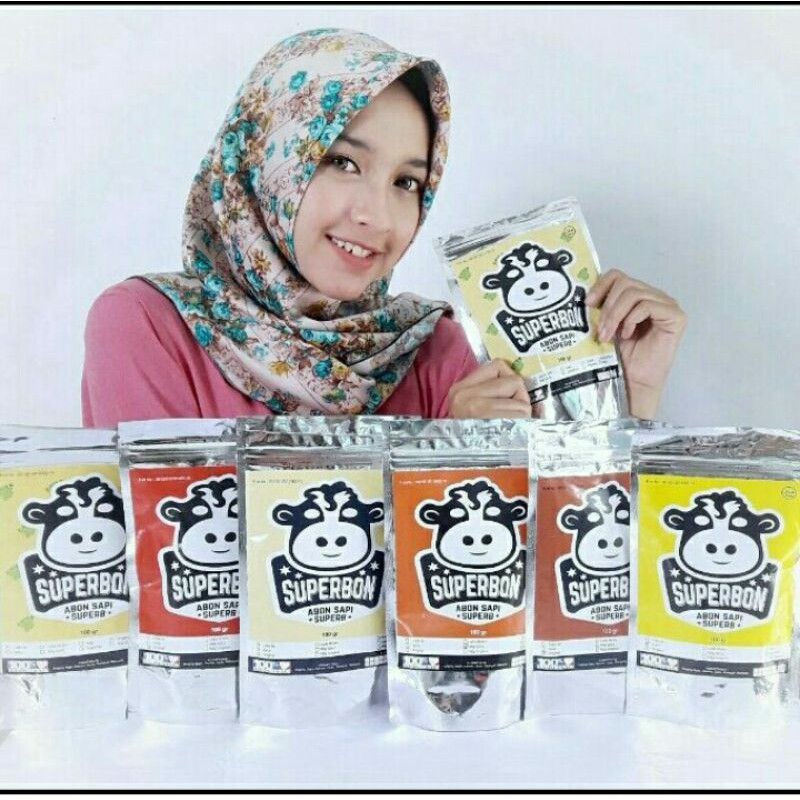 

Abon Sapi Asli Rendang Premium Superbon