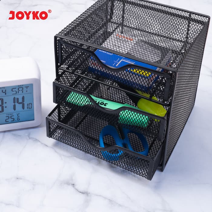 

Joyko Desk Set Pen Holder Tempat Alat Tulis Jaring Jala / Rak pen / Pen stand Joyko DS-27