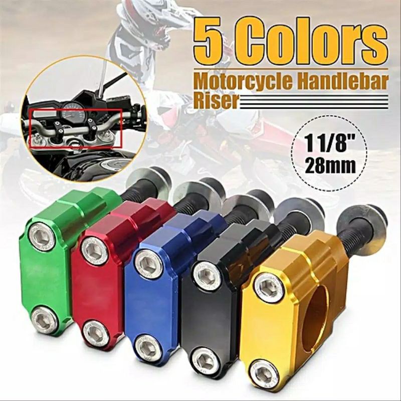 Raiser peninggi stang motor Vixion Byson Verza CB150R Xride beat