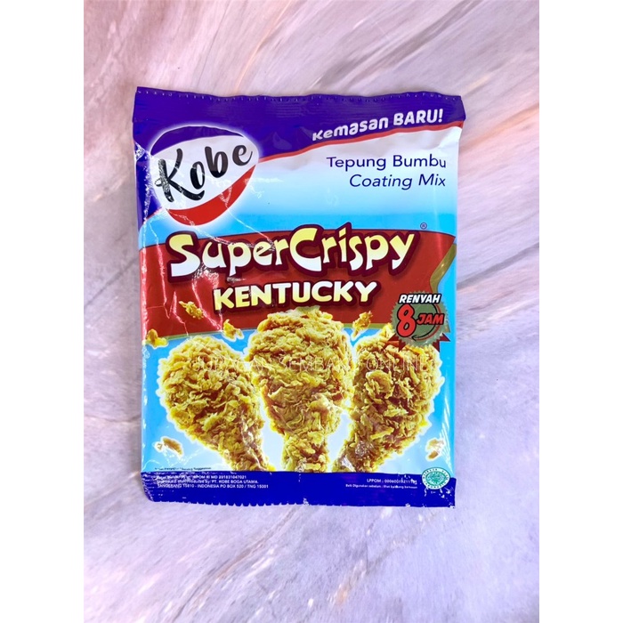 

NEW KOBE Super Crispy Kentucky 850gr / Tepung Ayam instant