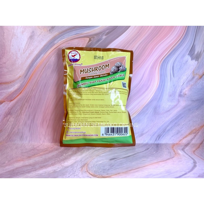 (JSO) Herring Brand Kaldu Jamur 200 gr / mushroom seasoning / penyedap rasa jamur