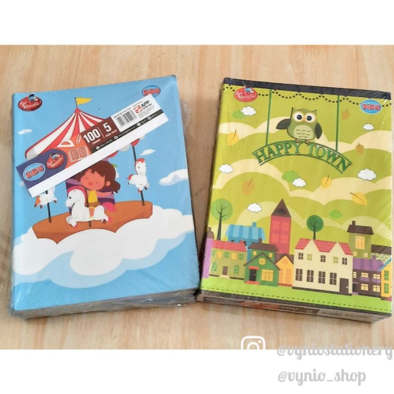 

BUKU TULIS SIDU ( SINAR DUNIA ) ISI 100 LEMBAR (/pcs)
