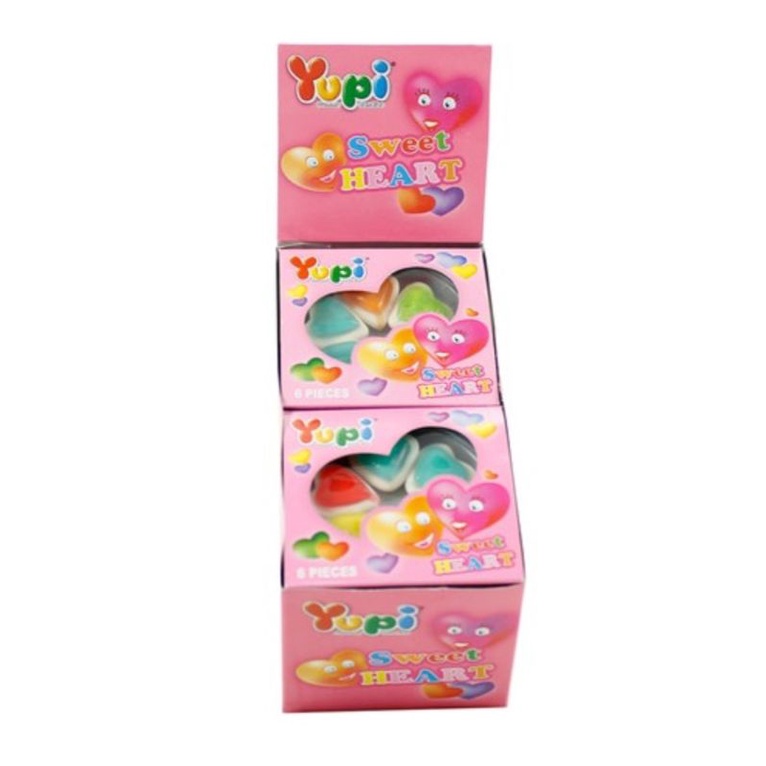 

YUPI SWEET HEART PERMEN LUNAK RASA BUAH 1 PCS by flowsnack