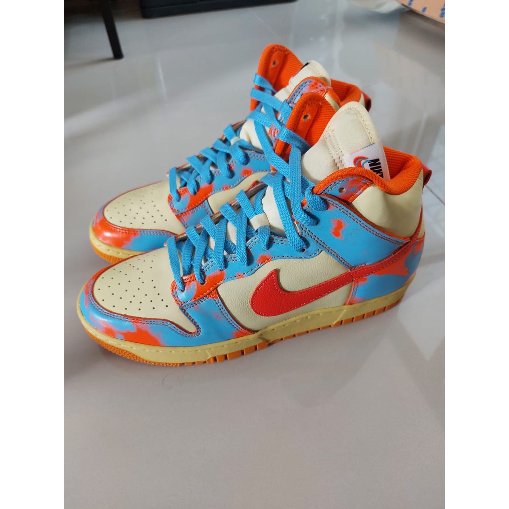 Nike Dunk High 1985 SP Orange Acid Wash