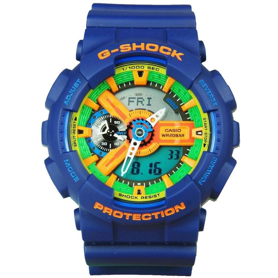 CASIO G SHOCK GA 110FC 2A   Gshock GA110FC 2A ORIGINAL  BERGARANSI Berkualitas
