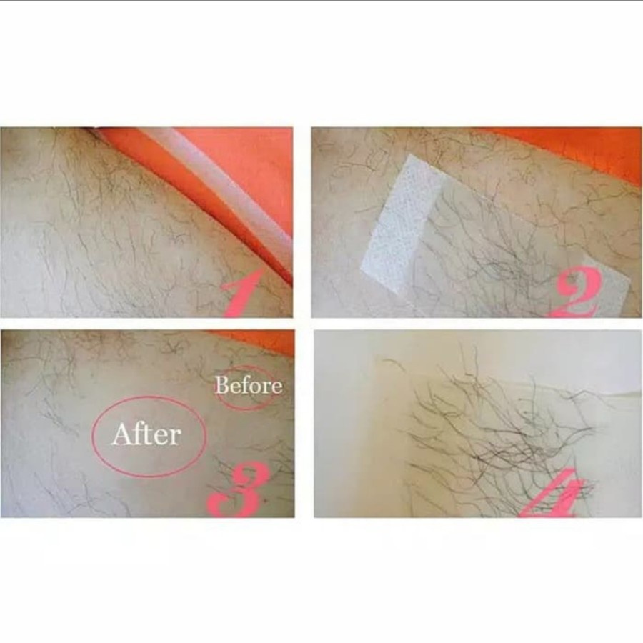 HAIR REMOVAL STRIP WAXING HAIR REMOVAL STRIP PAPER WAX PAPER WAX PENCABUT BULU