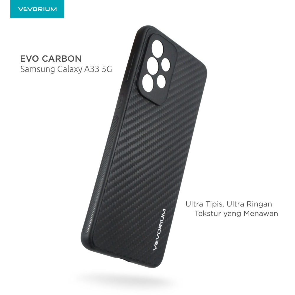 VEVORIUM EVO CARBON Samsung A33 5G A53 5G A73 5G Soft case Ultra Slim