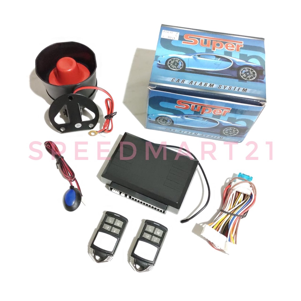 ALARM SUPER MODEL REMOTE SLEDING / ALARM MOBIL UNIVERSAL