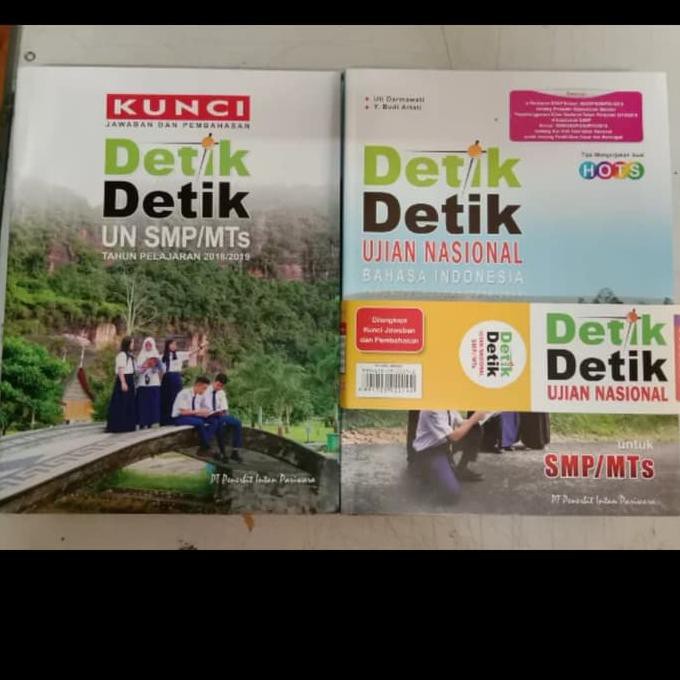 Buku Sekolah - Detik Detik Smp + Kunci Jawaban