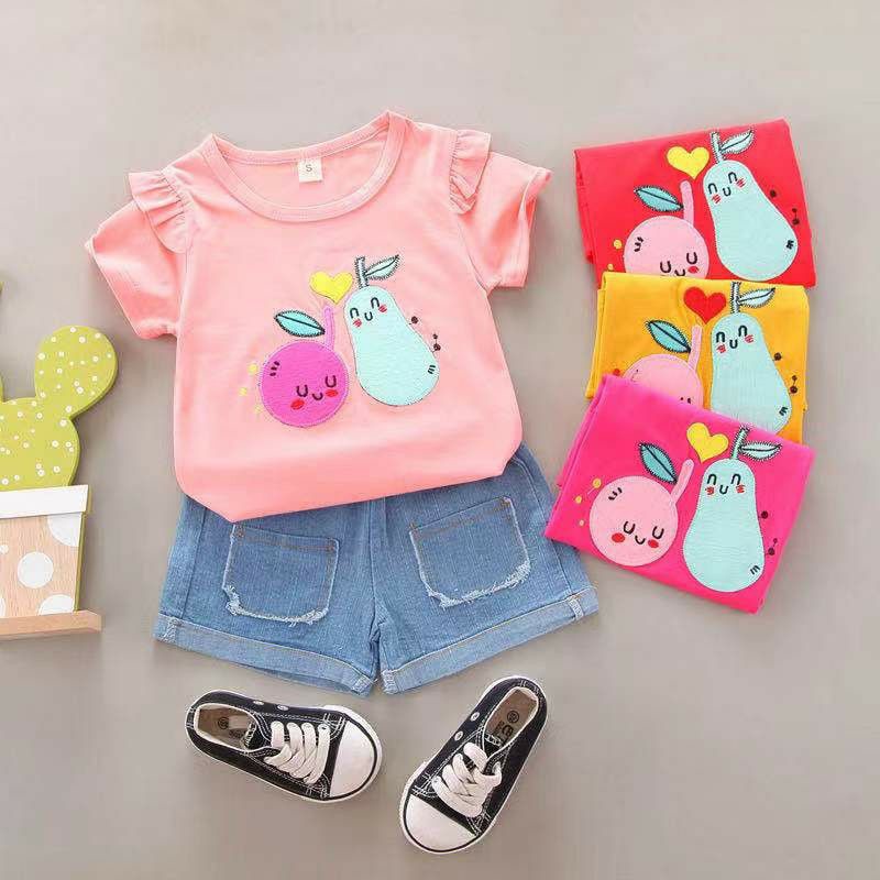 Setelan Import Anak Perempuan Celana Levis