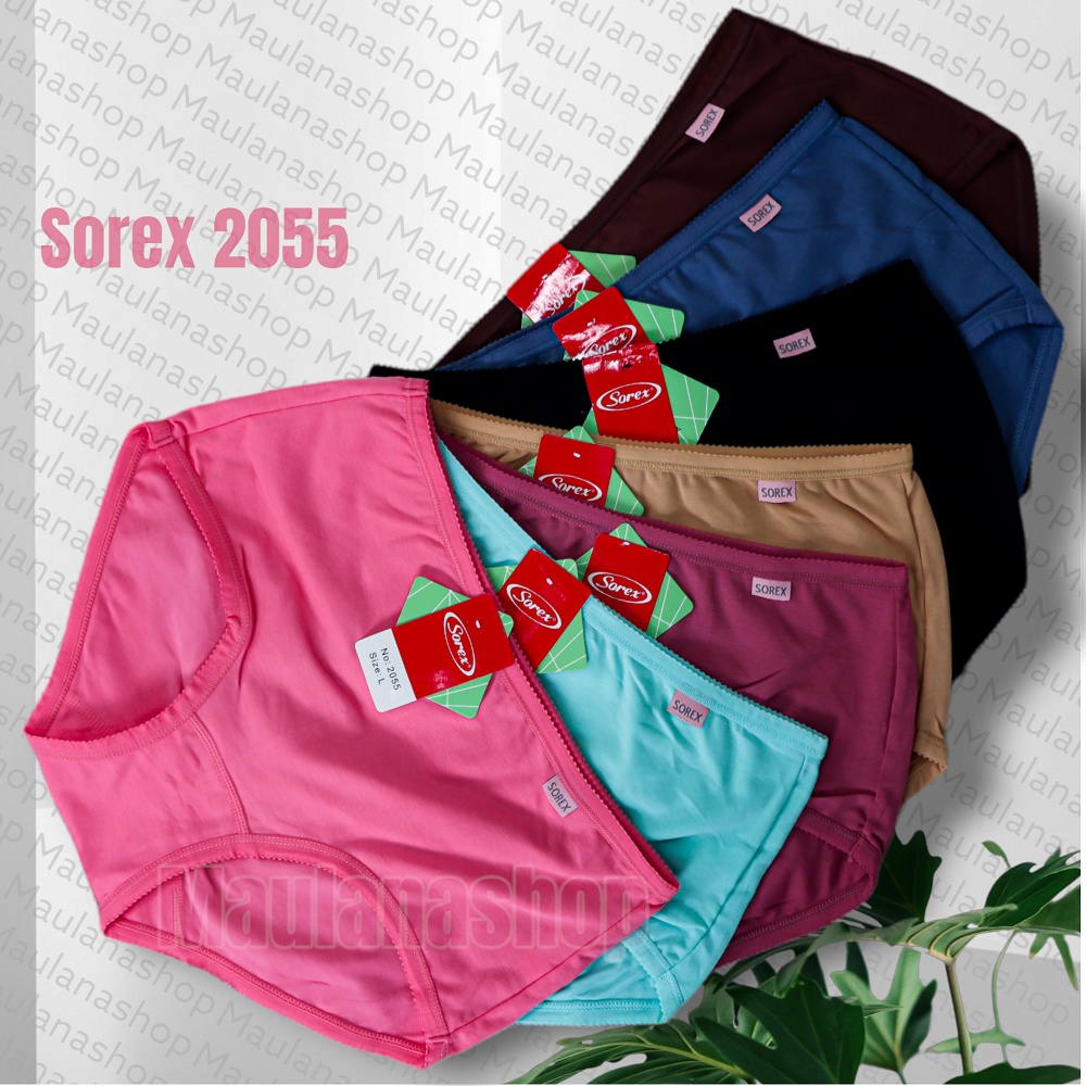Cd Sorex 2055 Lusinan | Celana Dalam Wanita Sorex Katun  | Cd wanita Sorex Original