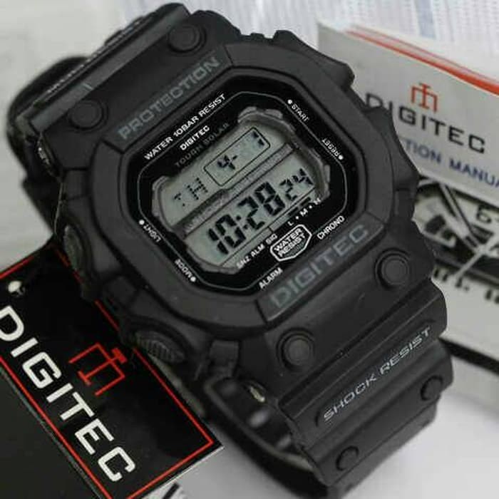 Jam tangan Digitec DG-2012T Hitam Digitec 2012 Digitec DG-2012