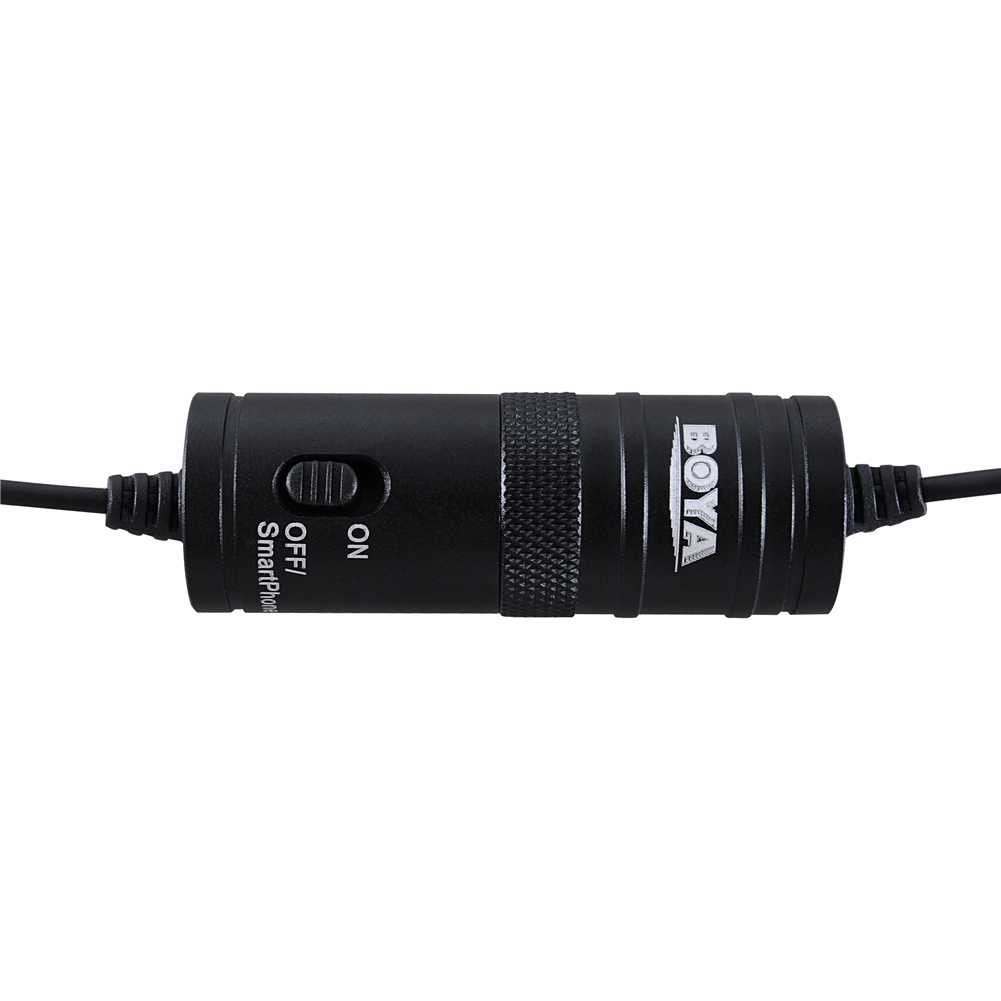 Mic Klip Mini Clip On Boya Omnidirectional Microphone for Smartphone DSLR Mikrofon Kecil Murah