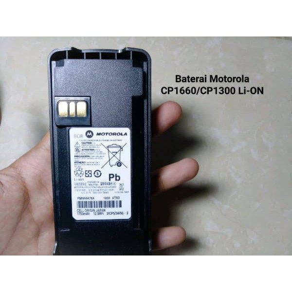 Baterai HT Motorola CP1660 CP1300 CP 1660 CP 1300 Ori Asli Motorola