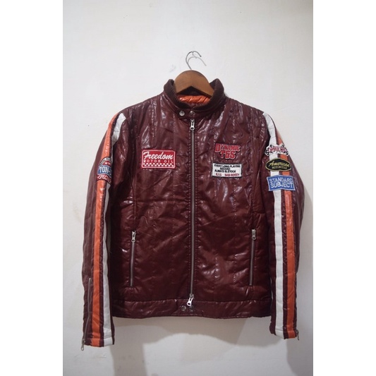 Jaket vintage racing mark & spencer