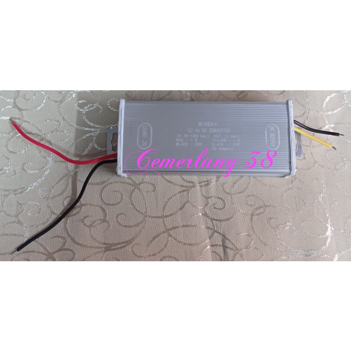 DC DC Converter 30-120V TO 12V 20A ( STEP DOWN 20A ) PII