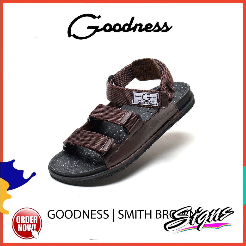 ETA PROMO  | SENDAL PRIA SANDAL PRIA SLIDE SENDAL GUNUNG TRAVELING | GOODNESS SMITH GRC ORIGINAL