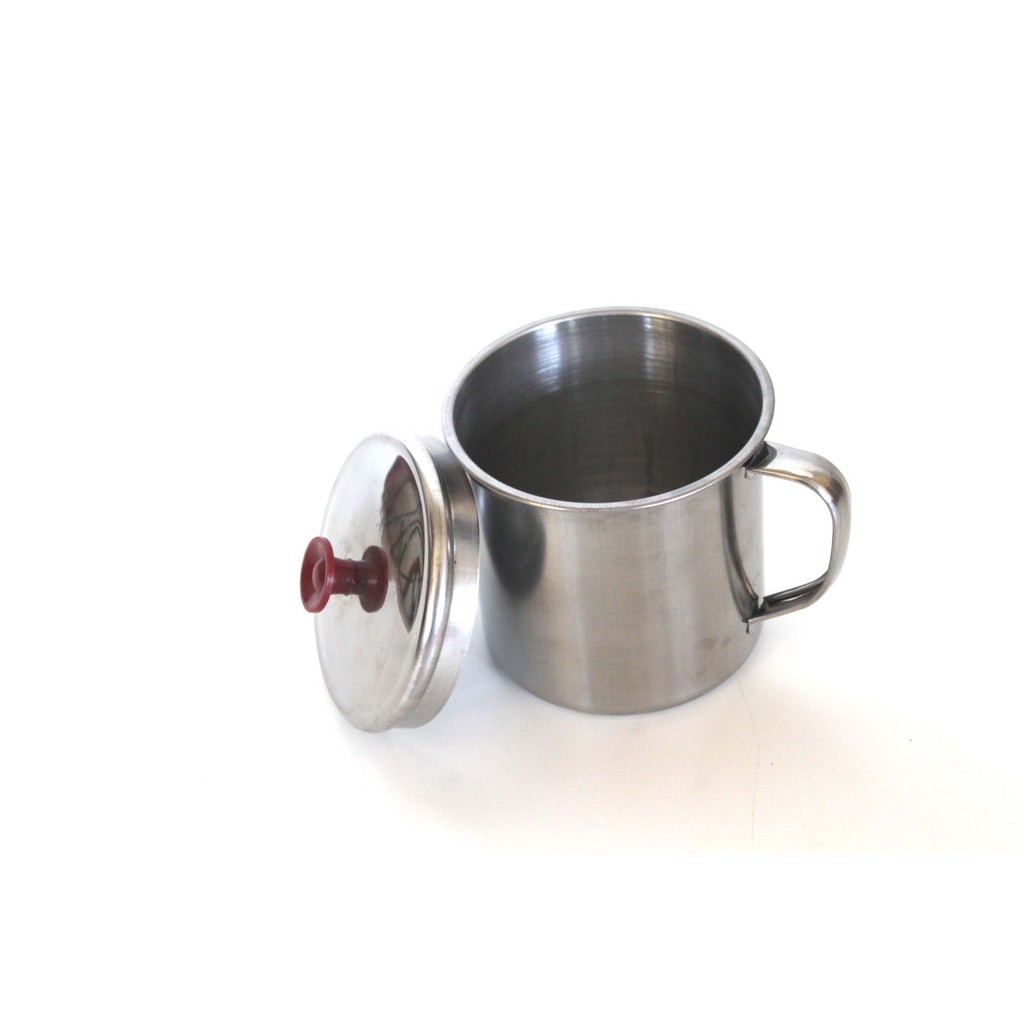 MUG CANGKIR WADAH STAINLESS SUBRON 8CM