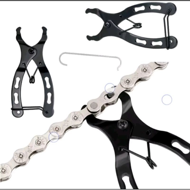 tang mini buka bongkar pasang lepas rantai tool chain quick missing link sepeda roadbike mtb road bike shimano single 8 9 10 11 speed