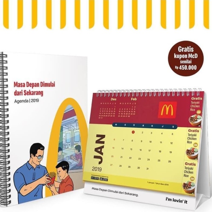 

Eklusif Agenda Mcd Mcdonalds 2019 Terbatas