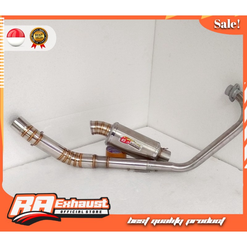 Knalpot Racing Oval Cld c3 PNP Vixion Old / Vixion Nvl / Vixion R / Jupiter Mx 135 / Mx King / Sonic