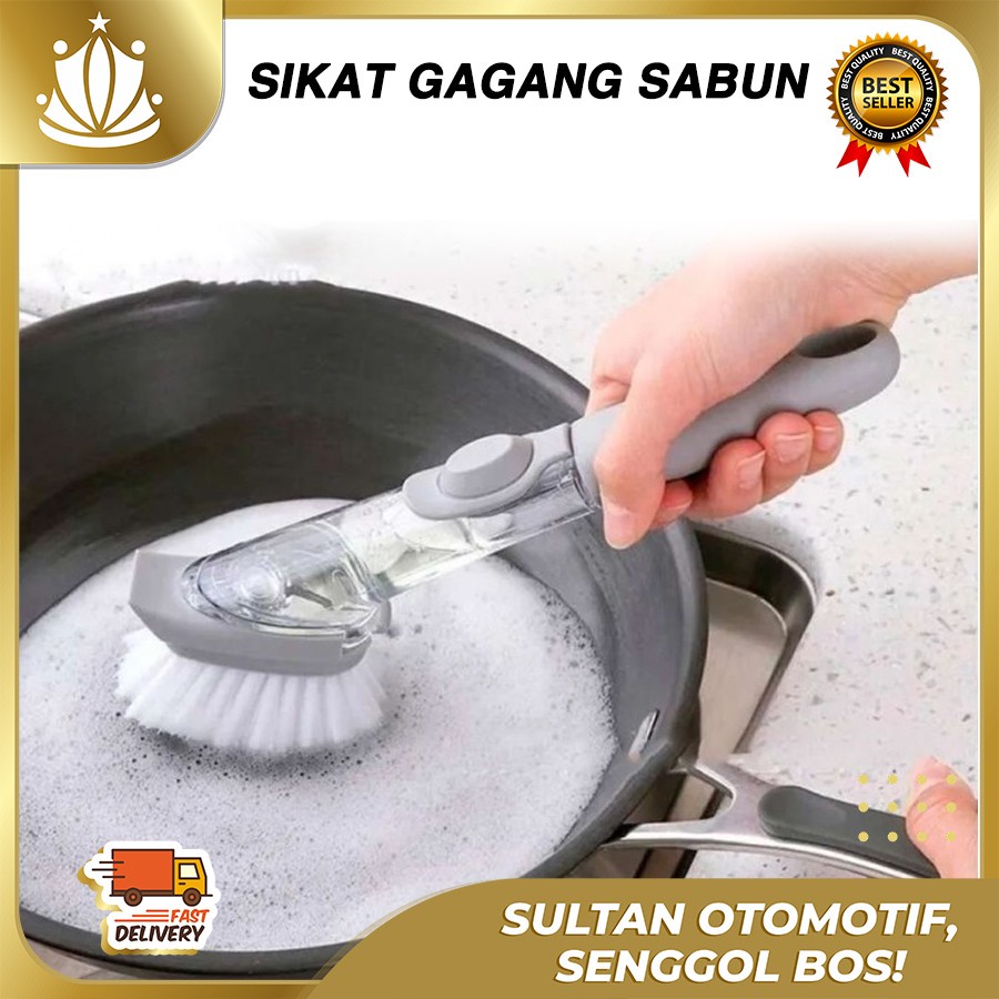 SIKAT GAGANG Sabun Cuci Piring / Sikat Ajaib Cuci Piring MULTIFUNGSI