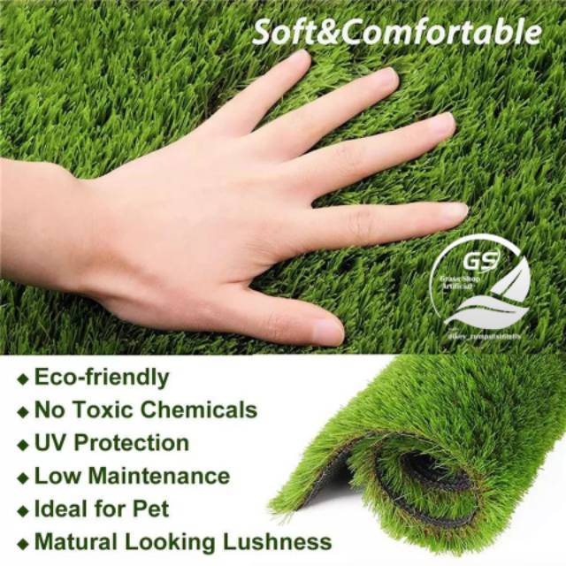 Rumput sintetis 2x3 meter type swiss