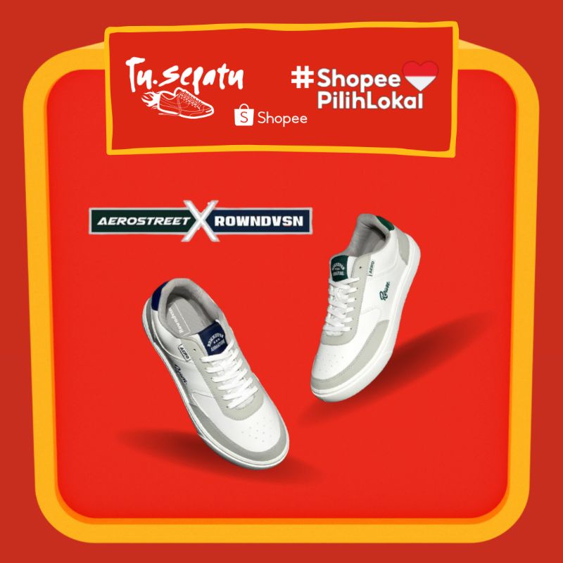 Sepatu Aerostreet x Rowndivision 36-45