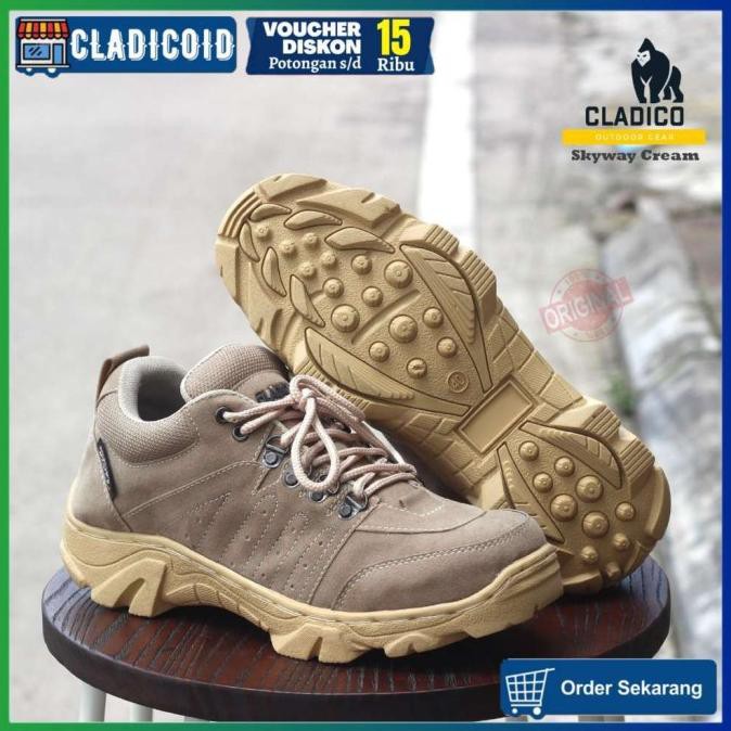 Kerja Skyway Proyek Cladico Pendek Boots Pria Sepatu Lapangan Outdoor