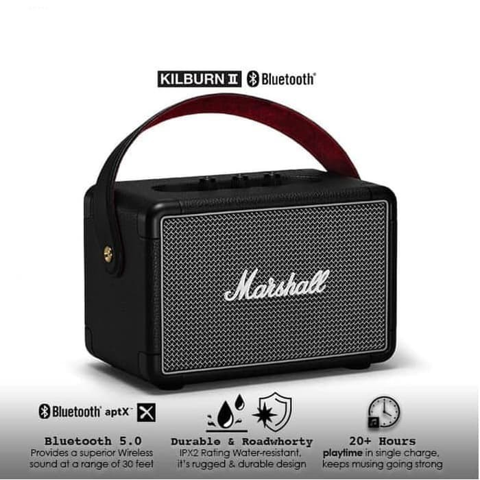 Marshall Kilburn II Portable Bluetooth Speaker
