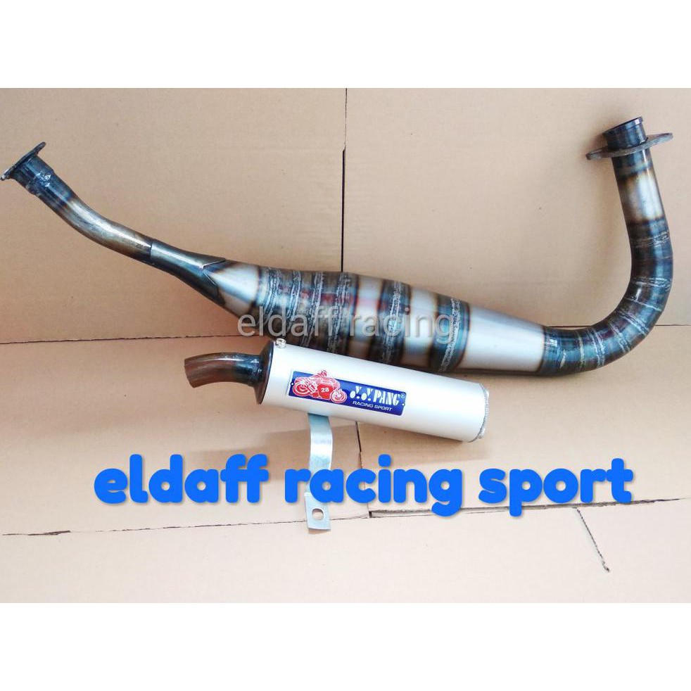 Knalpot YY PANG RX King RX Z RX S model Repsol bahan plat pilihan Promo