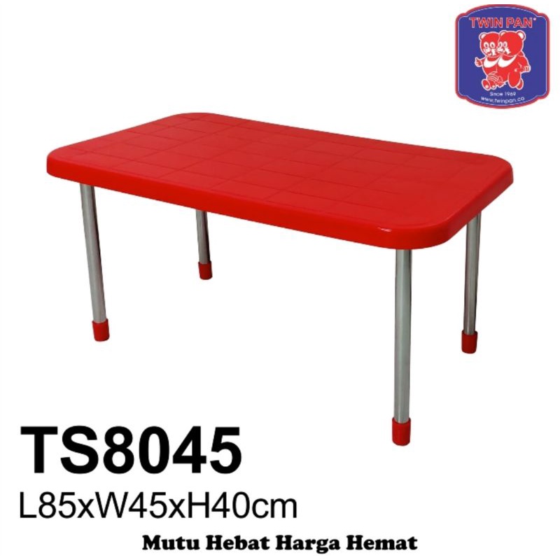 meja segi TS8045 twinpan