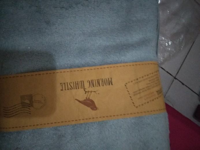 Rc Handuk Mandi Terry Palmer Morning Whistle  Serat Bamboo Jumbo Ukuran 70x140cm