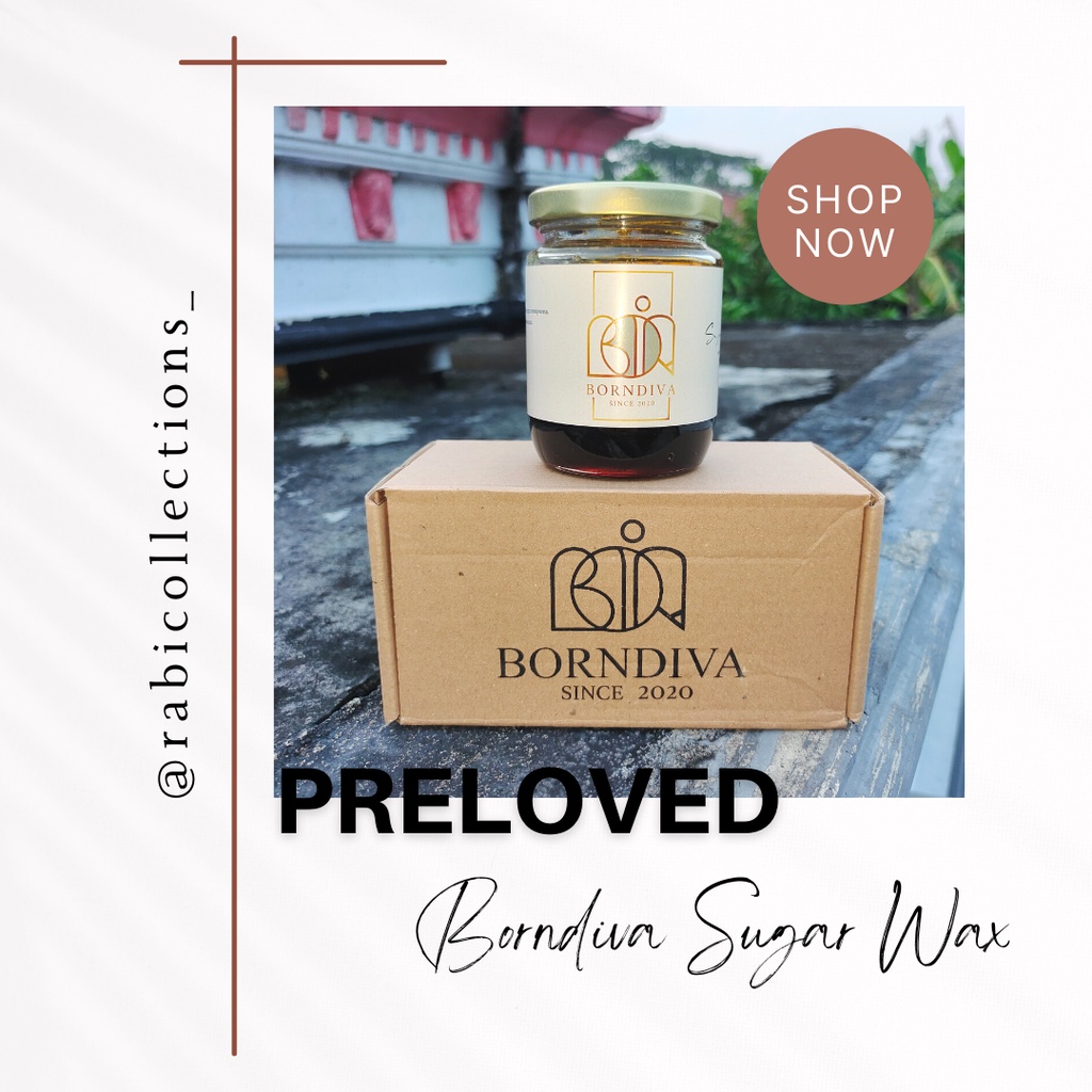 PRELOVED BORNDIVA SUGAR WAX / PENCABUT BULU / WAXING