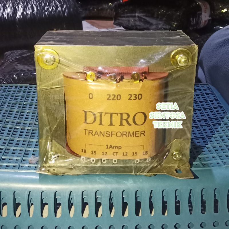 Trafo 10A Murni DITRO Berat 7,5Kg